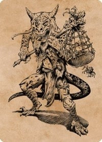 Taunting Kobold Art Card - Art Series: Commander Legends: Battle for Baldur's Gate - 57