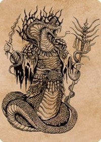 Sivriss, Nightmare Speaker Art Card (51/81) - Art Series: Commander Legends: Battle for Baldur's Gate - 51