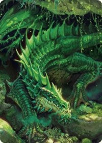 Adult Green Dragon Art Card - Art Series: Commander Legends: Battle for Baldur's Gate - 1