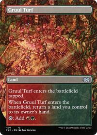 Gruul Turf (Borderless) - Double Masters 2022 - 407