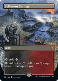 Sulfurous Springs (Borderless) - Dominaria United - 381
