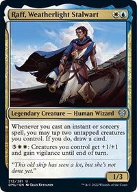 Raff, Weatherlight Stalwart - Dominaria United - 212