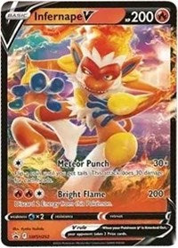 Infernape V - SWSH252 - SWSH: Sword & Shield Promo Cards - SWSH252