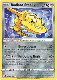 Radiant Steelix - SWSH11: Lost Origin - 124/196