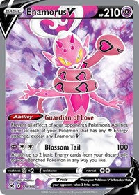 Enamorus V (Full Art) - SWSH11: Lost Origin - 178/196