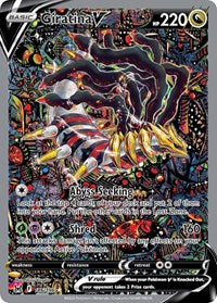Giratina V (Alternate Full Art) - PSA 9 - Lost Origin #186/196