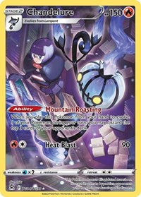 Chandelure - Lost Origin Trainer Gallery #TG04/TG30