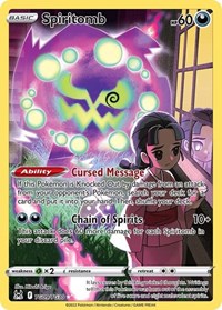 Spiritomb - SWSH11: Lost Origin Trainer Gallery - TG09/TG30