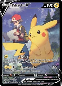 Pikachu V - Lost Origin Trainer Gallery #TG16/TG30