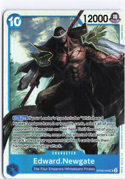 Edward.Newgate SR Two Legends OP08-043 NM