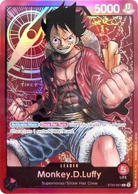 Monkey.D.Luffy (001) - Starter Deck 1: Straw Hat Crew #ST01-001