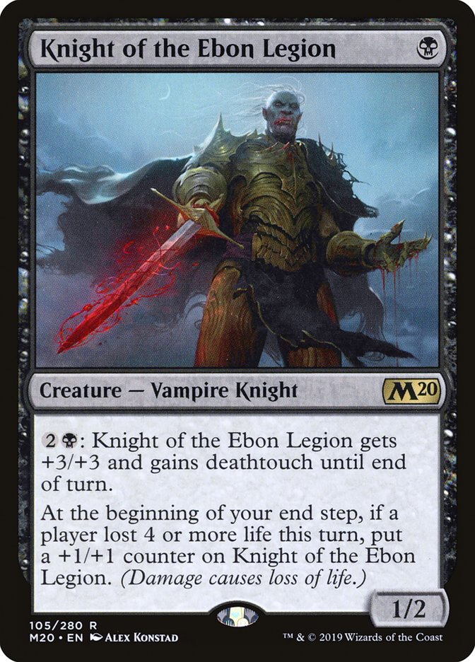 Knight of the Ebon Legion - Core Set 2020 #105