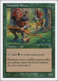 Llanowar Elves - 7th Edition - 253