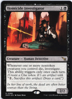 Homicide Investigator R Murders at Karlov Manor 86 NM