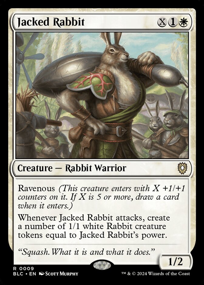 Jacked Rabbit - Bloomburrow Commander #9