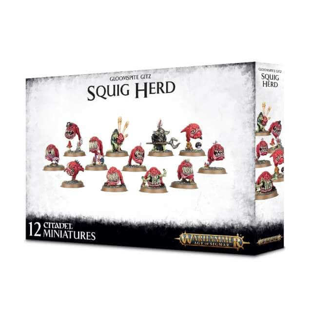 Games Workshop Age of Sigmar Gloomspite Gitz Squig Herd