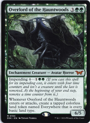 Overlord of the Hauntwoods M Duskmourn: House of Horror 194 NM