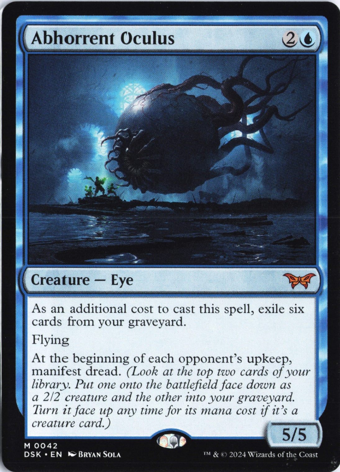 Abhorrent Oculus M Duskmourn: House of Horror 42 NM
