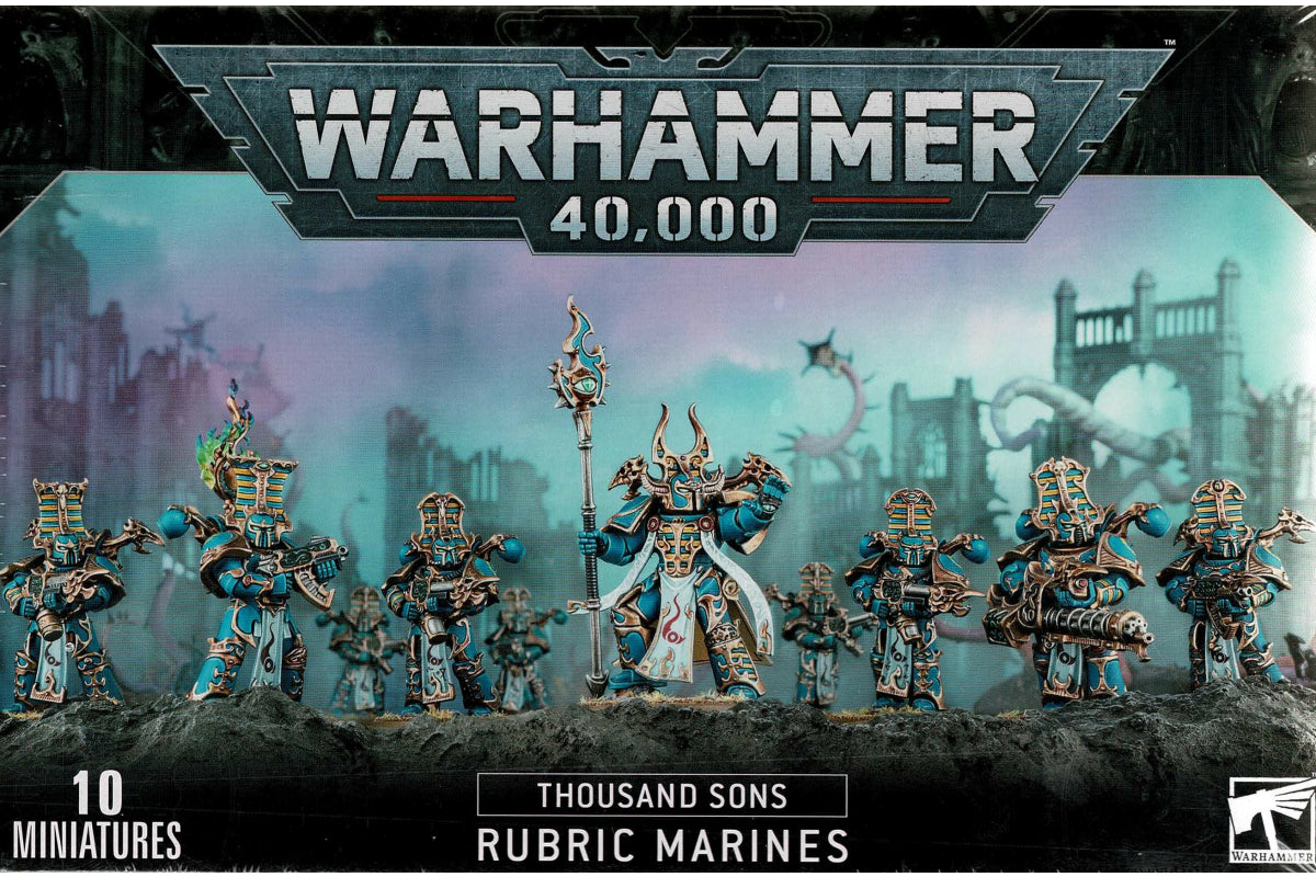 Games Workshop Warhammer 40,000 - Thousand Sons Rubric Marines