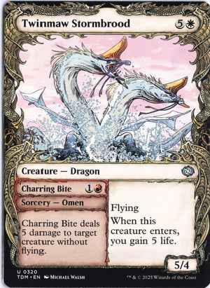 Twinmaw Stormbrood (Showcase) U Tarkir: Dragonstorm 320 NM