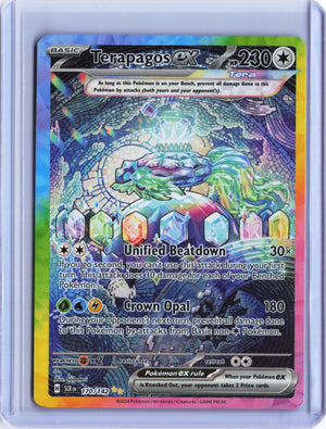 Terapagos ex Special Illustration Rare SV07: Stellar Crown 170/142 NM