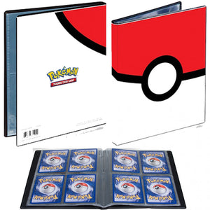 Ultra Pro: Pokemon Pokeball 4 Pocket Portfolio 8.5x7x1 In. Binder