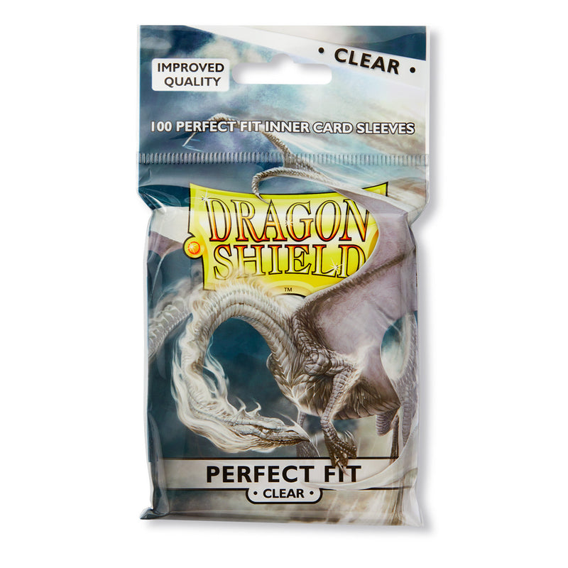 Dragon Shield Perfect Fit Clear Standard Card Sleeves - 100