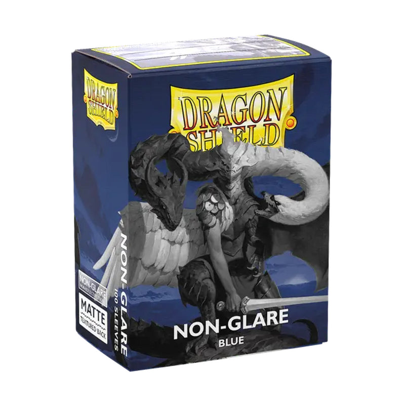 Dragon Shield Standard Size Matte Non-Glare Sleeves - Blue