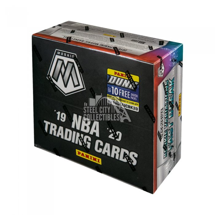 Panini 2019-20 NBA Prizm Mosaic Fast Break Trading Card Box