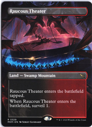 Raucous Theater (Borderless) R Murders at Karlov Manor 329 NM