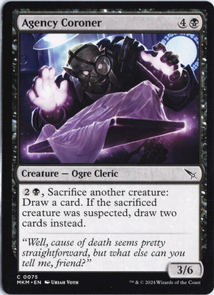 Agency Coroner C Murders at Karlov Manor 75 NM