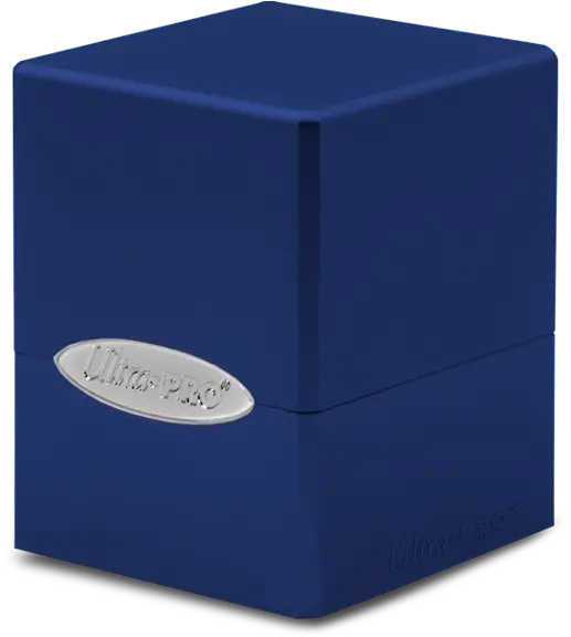 Ultra Pro: Pacific Satin Cube Deck Box, Blue