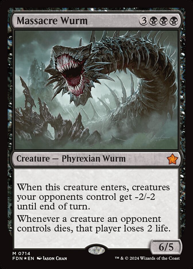 Massacre Wurm - Foundations #714