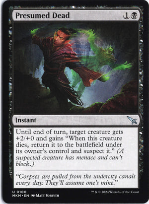 Presumed Dead U Murders at Karlov Manor 100 NM