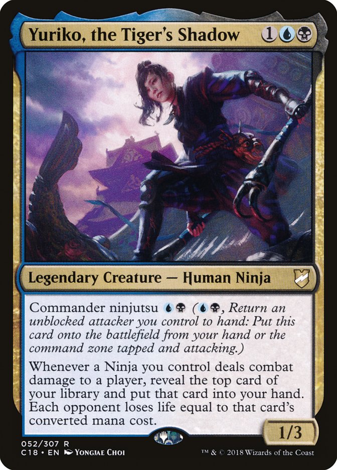 Yuriko, the Tiger's Shadow - Commander 2018 #52