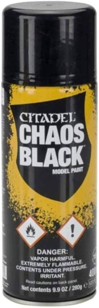 Citadel Chaos Black Spray Paint 9.9 oz