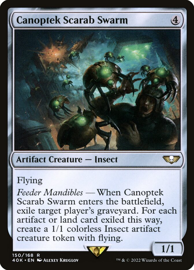 Canoptek Scarab Swarm - Warhammer 40,000 Commander #150
