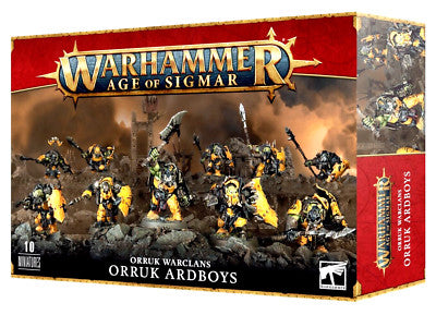 Warhammer Age of Sigmar Orruk Ardboyz One Size