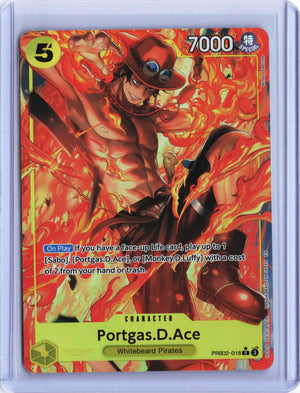 Portgas.D.Ace - (Alternate Art) R Premium Booster -The Best- Vol. 2 PRB02-018 NM