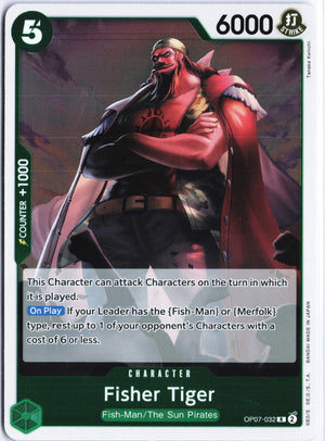 Fisher Tiger R 500 Years in the Future OP07-032 NM