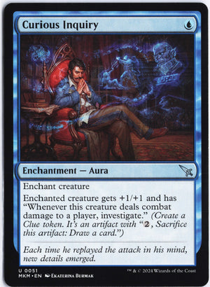 Curious Inquiry U Murders at Karlov Manor 51 NM