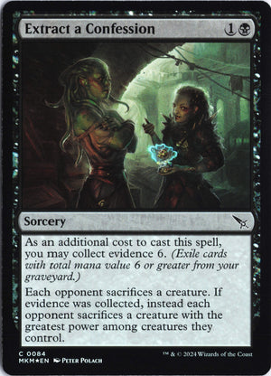 Extract a Confession C Murders at Karlov Manor 84 NM