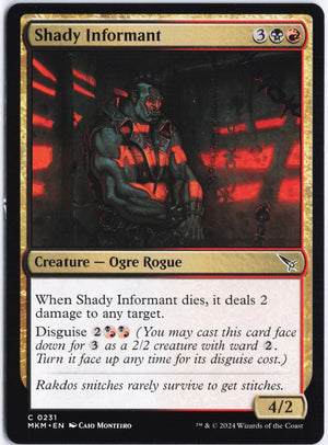 Shady Informant C Murders at Karlov Manor 231 NM