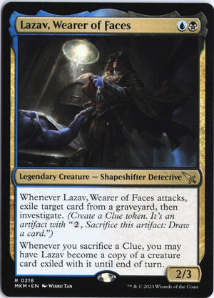 Lazav, Wearer of Faces R Murders at Karlov Manor 216 NM