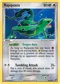 Rayquaza - 22/107 - Deck Exclusives #022/107