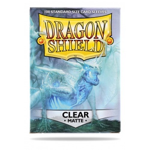 Dragon Shield: Matte Sleeves 100pk - Clear