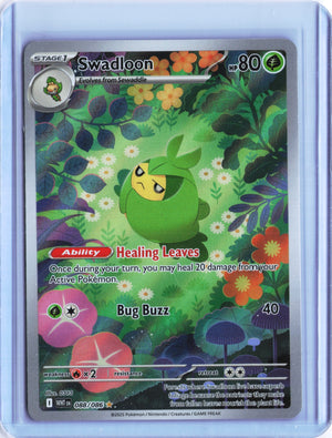Swadloon - Illustration Rare SV: White Flare 088/086 NM