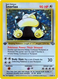 Snorlax (11) - Jungle #11/64