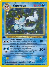 Vaporeon (12) - Jungle #12/64