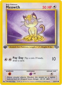 Meowth - Jungle #56/64